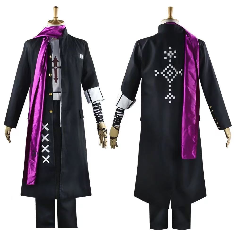 Anime Cosplay Male - アニメダンガンロンパさよなら絶望ガンダムタナカコスプレ衣装男性女性ジャケットコートサールフ制服セットハロウィンカーニバルスーツ