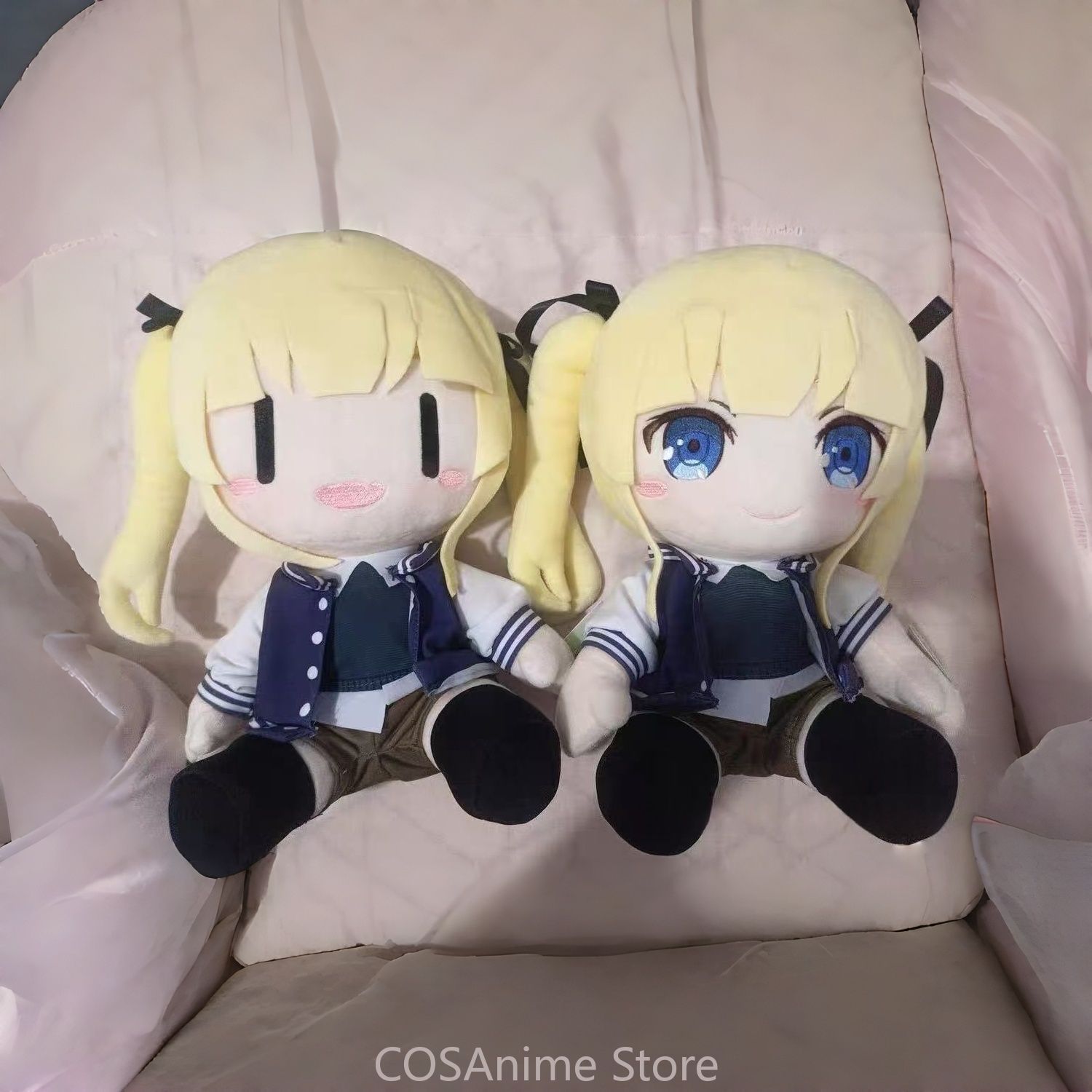Anime Cosplay Girls - エリリ・スペンサー・サワマラ 20 センチメートルかわいい女の子アニメ座り姿フィギュアモデル枕コスプレぬいぐるみ漫画マスコットファンギフト