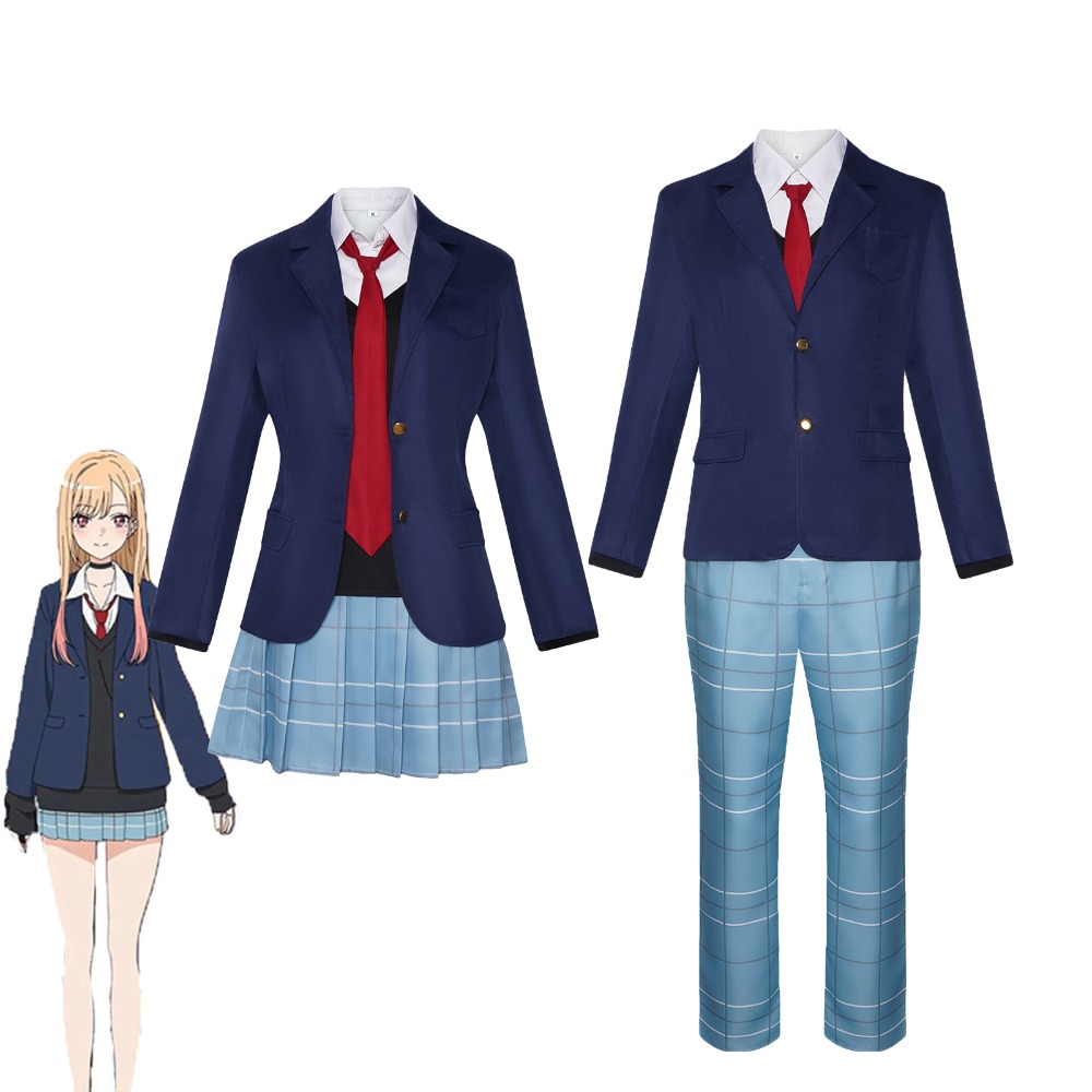 Anime Cosplay Marin - 北川マリン五条和花ナコスプレアニメ衣装大人 JK 制服ハロウィンカーニバルパーティー女性男性ステージ衣装