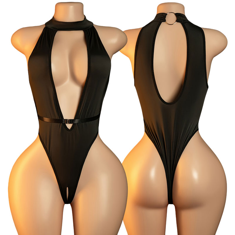 Anime Cosplay Shop - セクシーなランジェリーセックス女性オープンクロッチ下着エロボディスーツクロッチレスベビードールポルノ緊縛 Sexs ショップコスプレアニメ制服