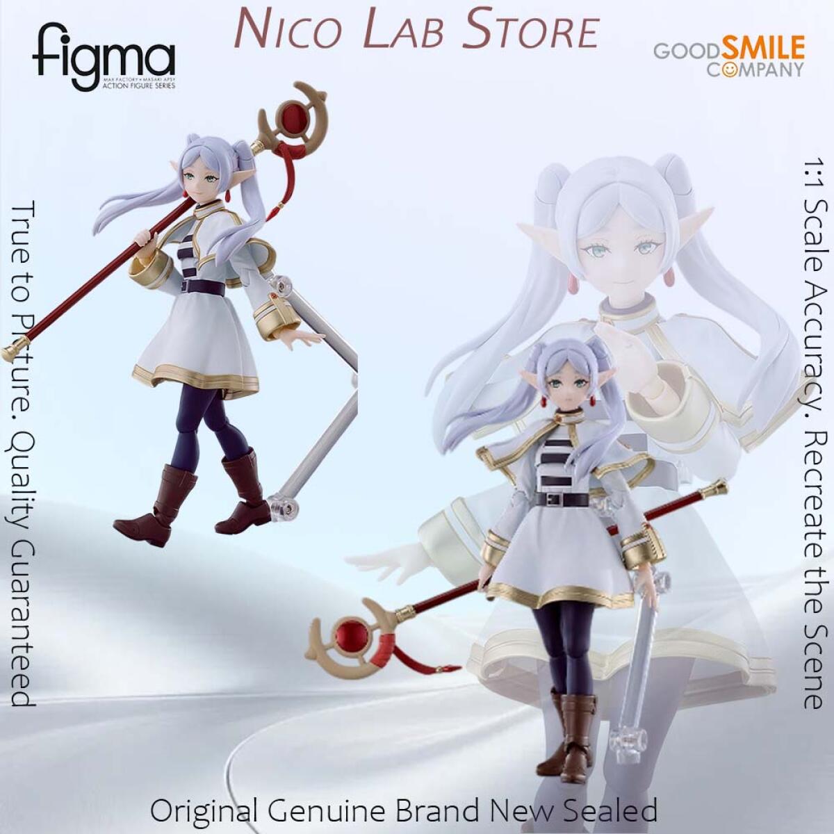 Good Smile Company Figma - オリジナル在庫ありグッドスマイルフィグマフリーレンフィギュアアニメフリーレンビヨンドジャーニーズエンド本物のアクションモデル箱入りおもちゃ