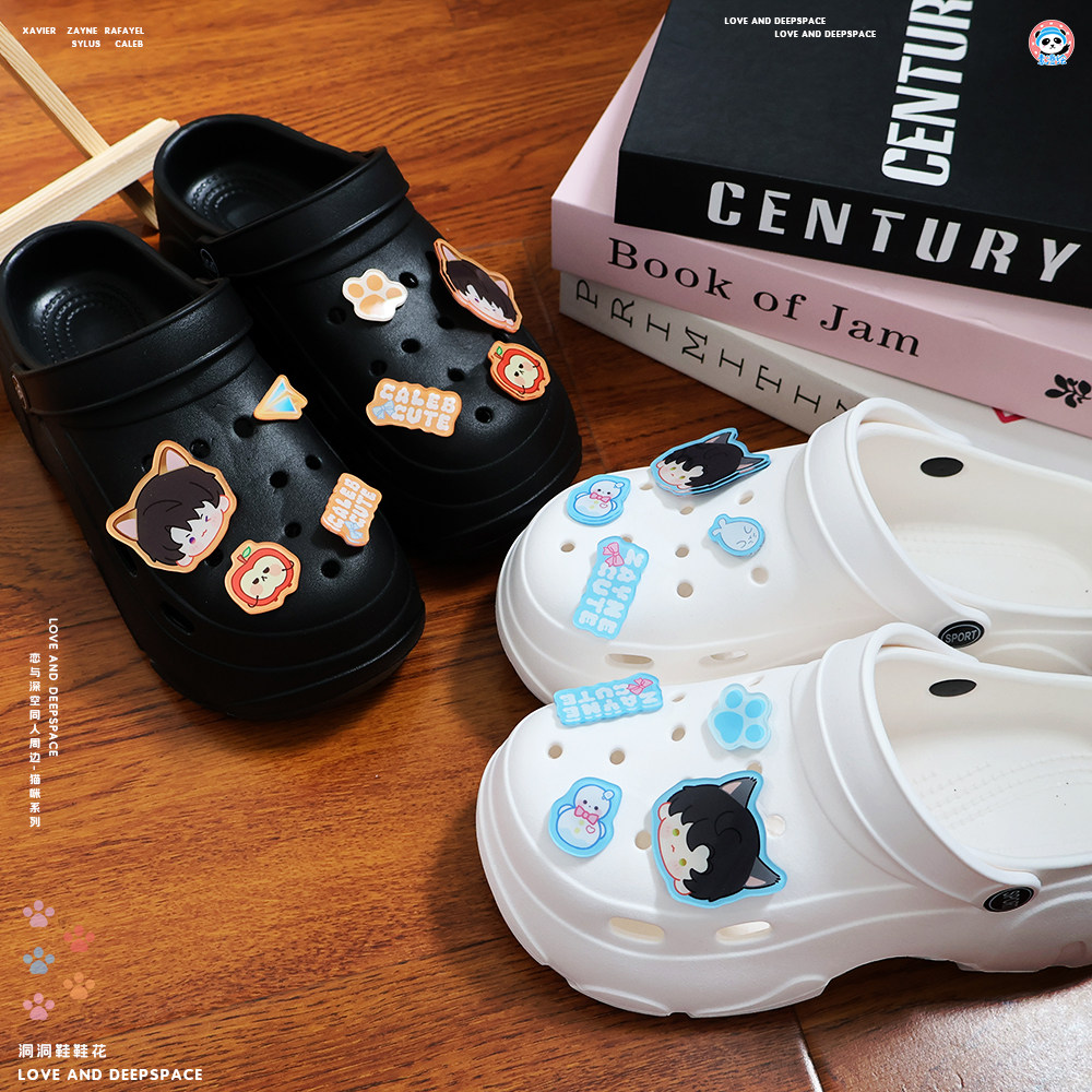 Anime Cosplay Diy - 愛とディープスペース ラファエル・シラス・カレブ クロッグシューズチャーム アクリルオーナメント DIYアクセサリー アニメコスプレ