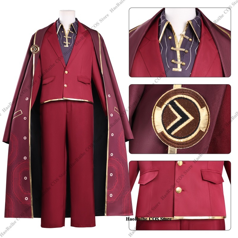 ホットリンバスカンパニーレイヘンコスプレ衣装ウィッグ帽子手袋 - Anime Cosplay Male のレビューと価格