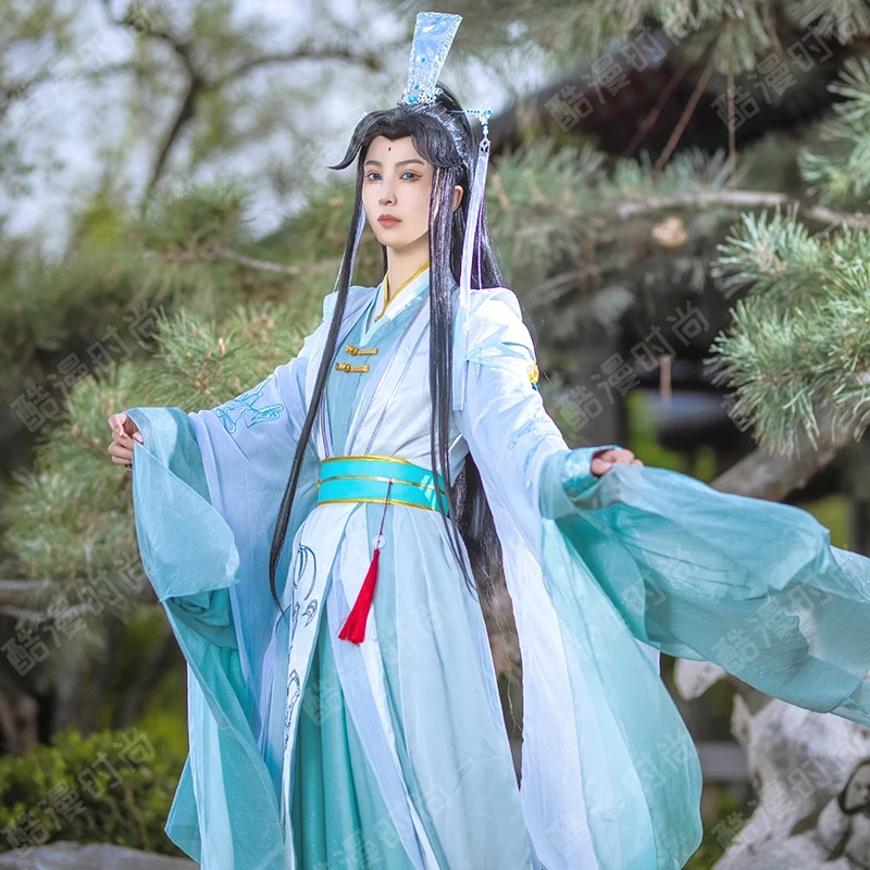 シーシンシュアン コスプレ衣装 風師娘 漢服 アニメ 天官賜 - Anime Cosplay Male のレビューと価格