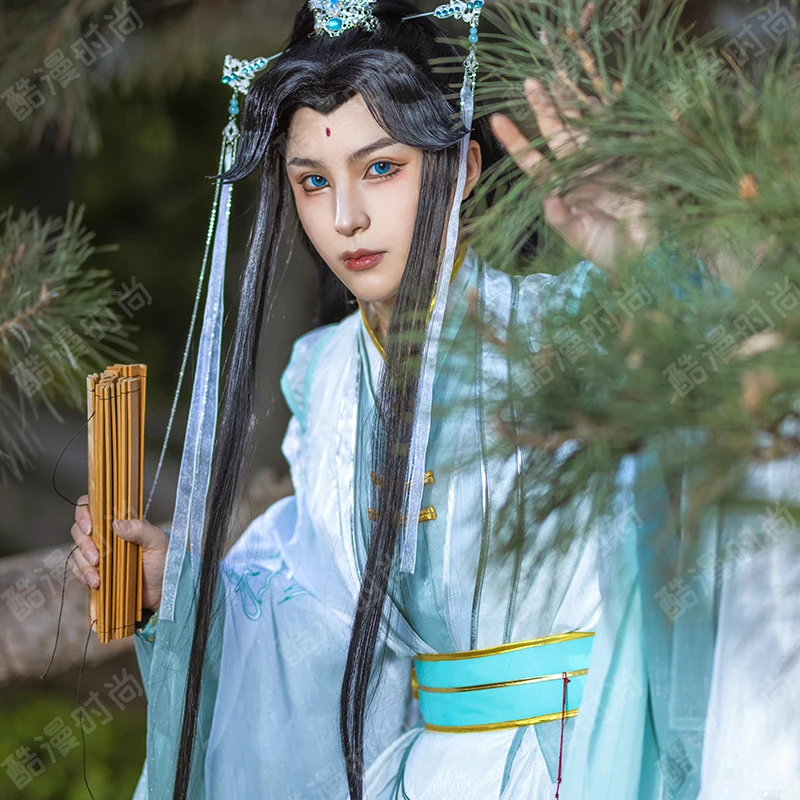 シーシンシュアン コスプレ衣装 風師娘 漢服 アニメ 天官賜 - Anime Cosplay Male のレビューと価格
