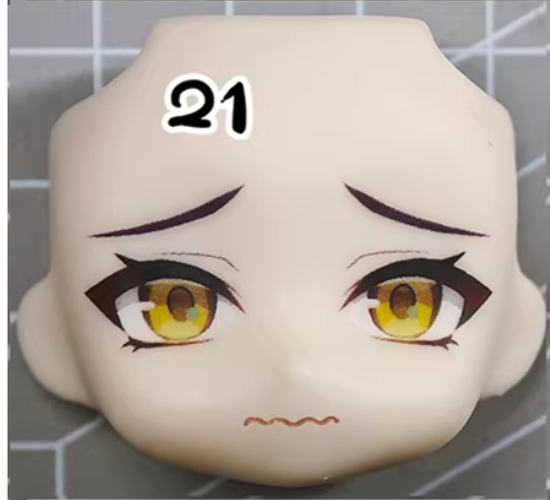 朝巴春馬 Ob11 フェイスゼンレスゾーンゼロ朝巴春馬手作り - Anime Cosplay Face のレビューと価格