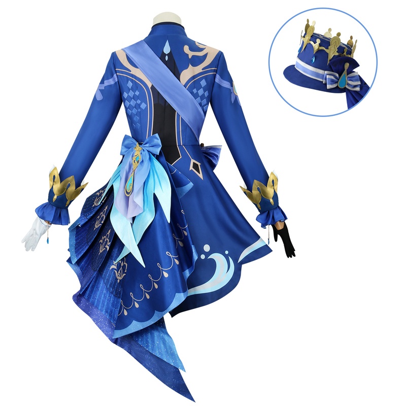 Furina コスプレ衣装ウィッグヘアインパクトフォンテーヌ - Anime Cosplay Yor のレビューと価格