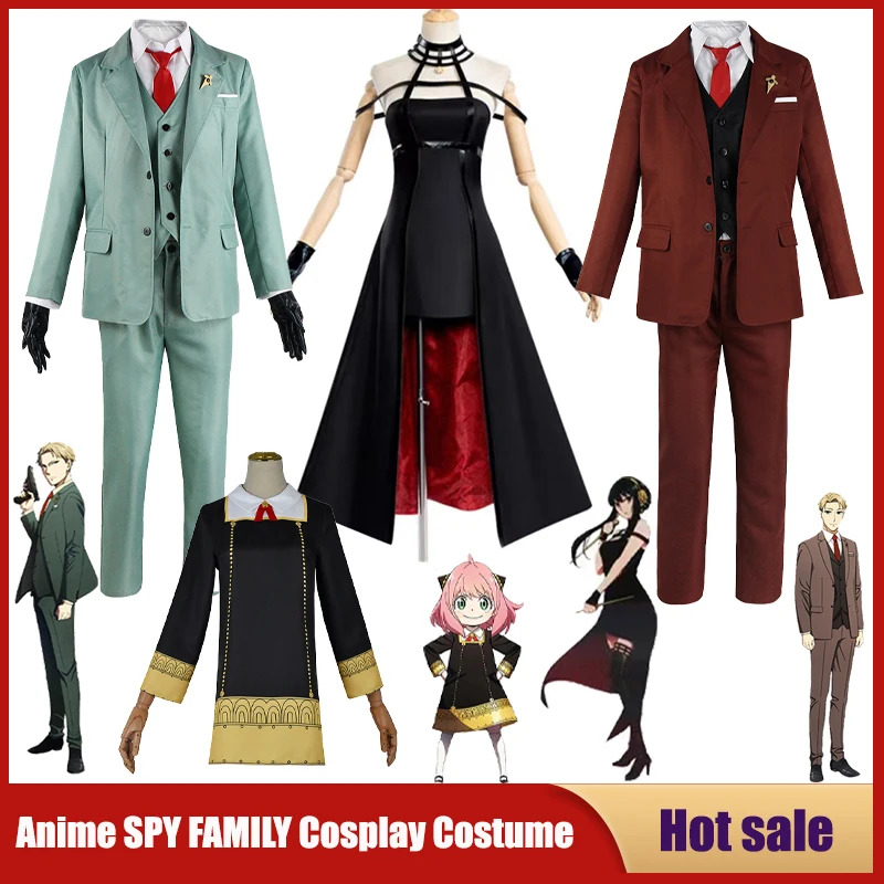 アニメスパイXファミリーコスプレ衣装ヨルセクシードレスロイド - Anime Cosplay Yor のレビューと価格