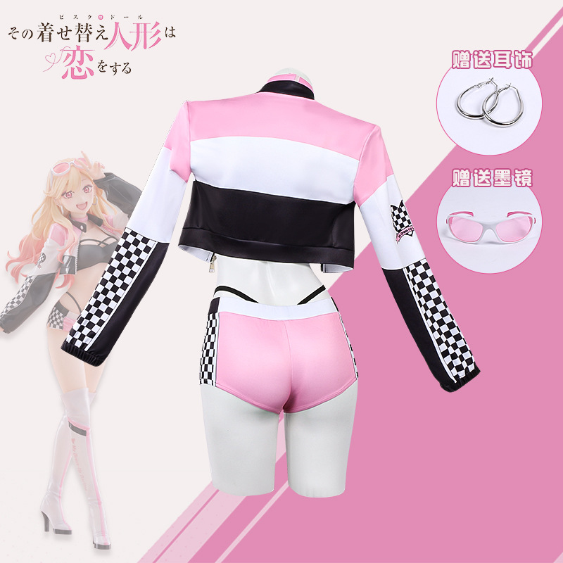 アニメ私のドレスアップダーリンウィッグレーススーツ小道具クー - Anime Cosplay Marin のレビューと価格