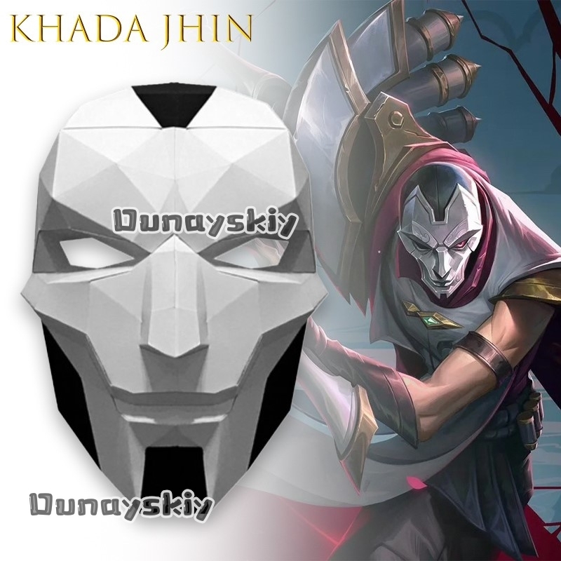 AKhada ジン鬼マスク DIY 紙製 ハロウィンパーティ - Anime Cosplay Diy のレビューと価格