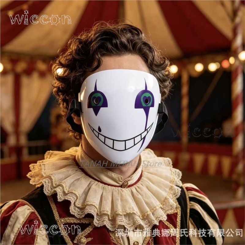 ハロウィン ピエロ ザ・フリーク サーカス クラウン ジェス - Anime Cosplay Face のレビューと価格