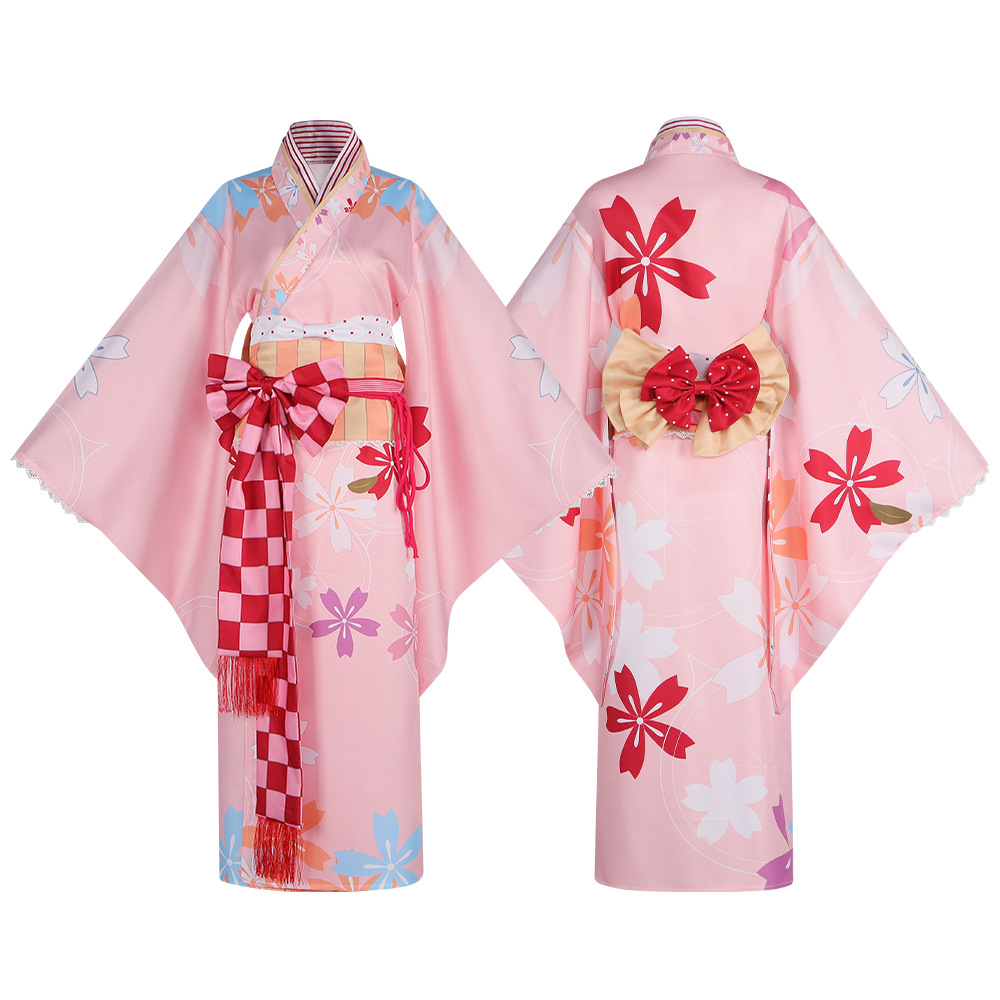 魔法少女まどか☆マギカ コスプレ着物バスローブ、鹿目まどかと - Anime Cosplay Diy のレビューと価格