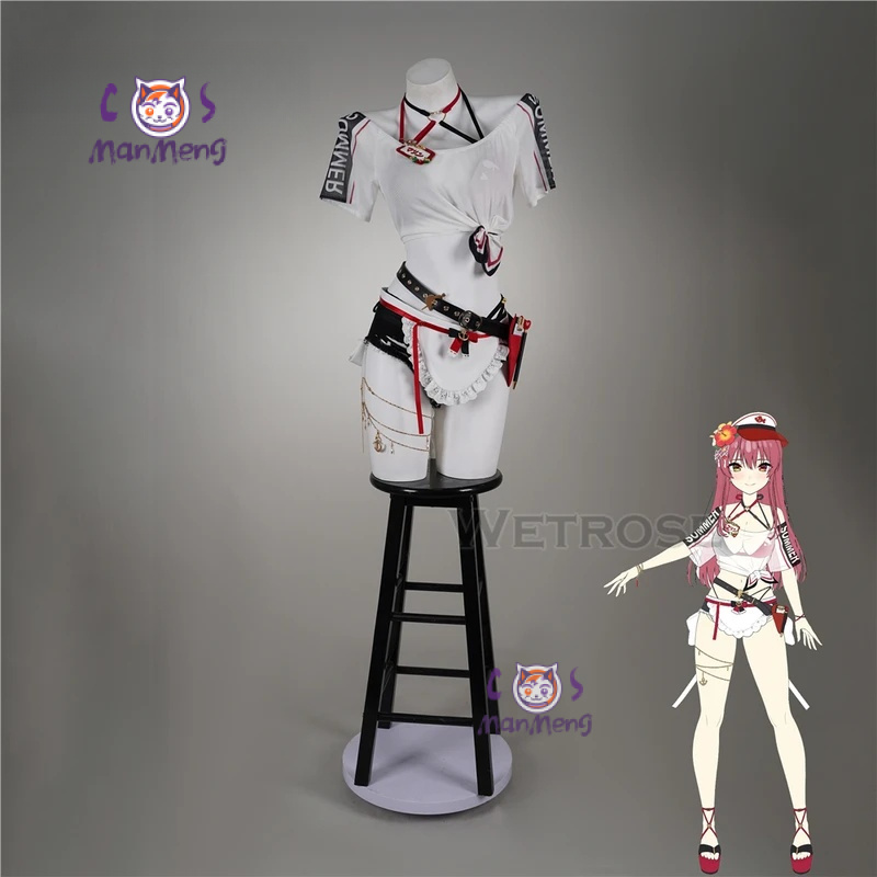 アニメホロライブ Vtuber 家宝マリンコスプレ衣装夏のビ - Anime Cosplay Marin のレビューと価格
