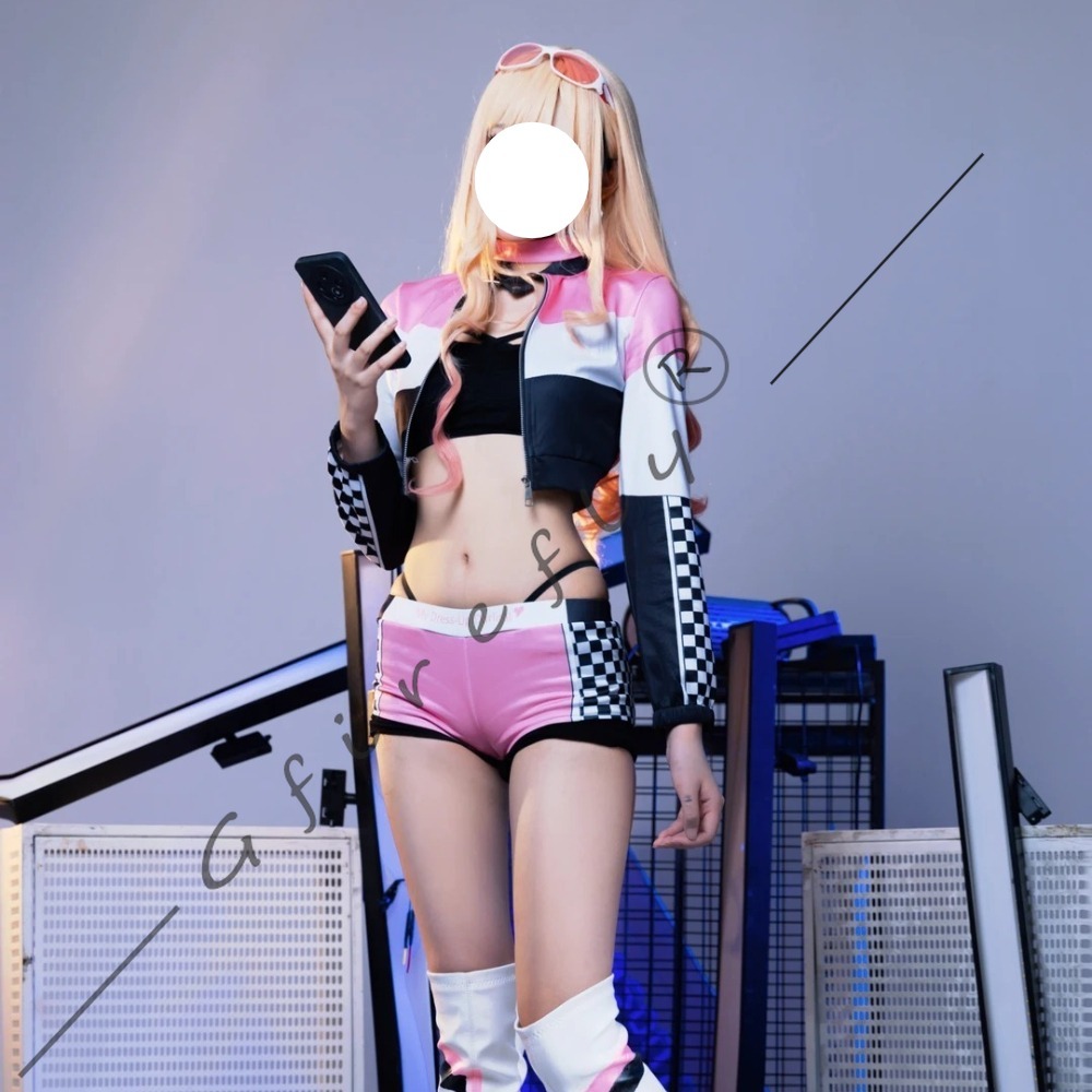 私のドレスアップダーリンマリンと同じスタイルのレースクイーン - Anime Cosplay Marin のレビューと価格