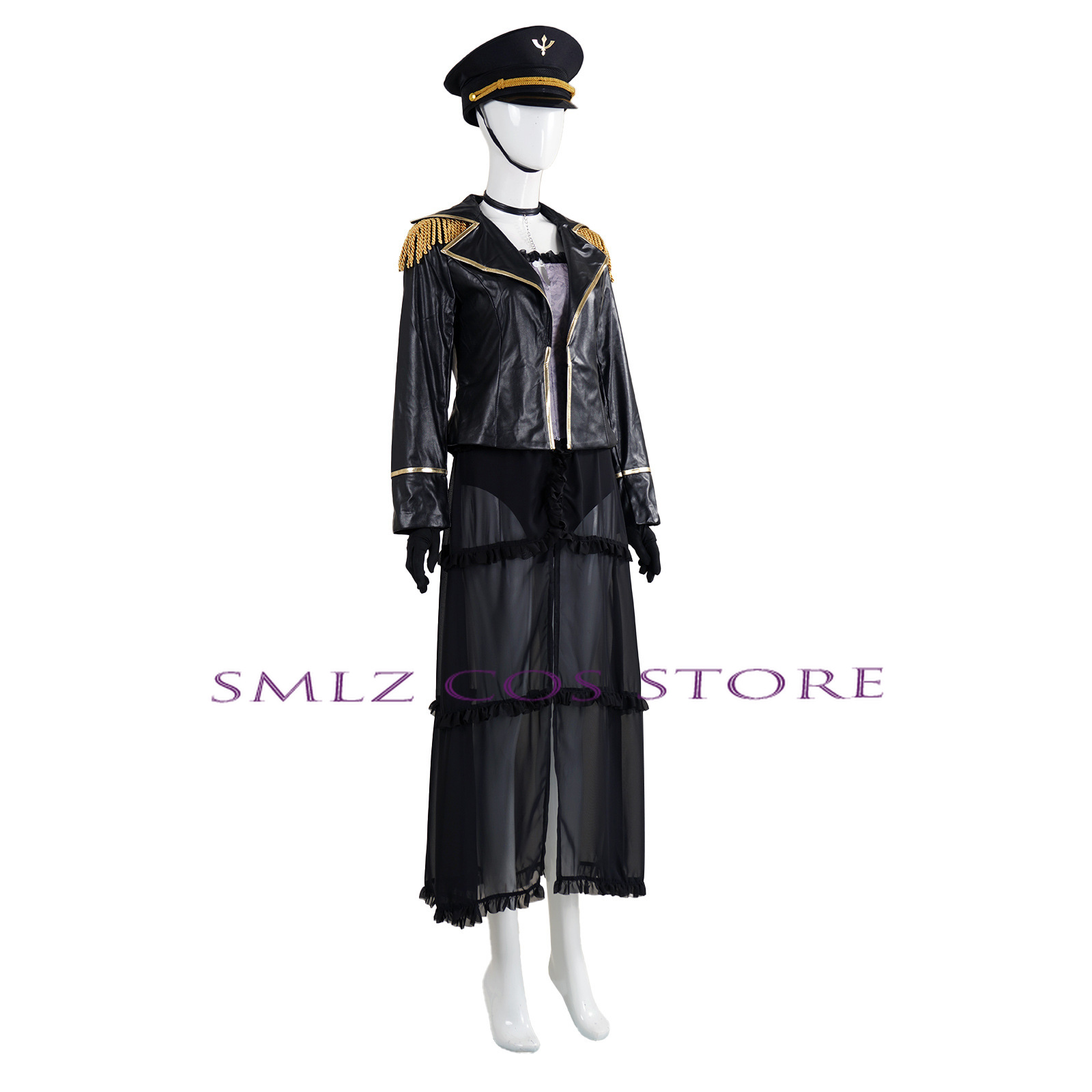 アニメ私のドレスアップマリン北川コスプレ軍事黒ロベリア制服ド - Anime Cosplay Marin のレビューと価格