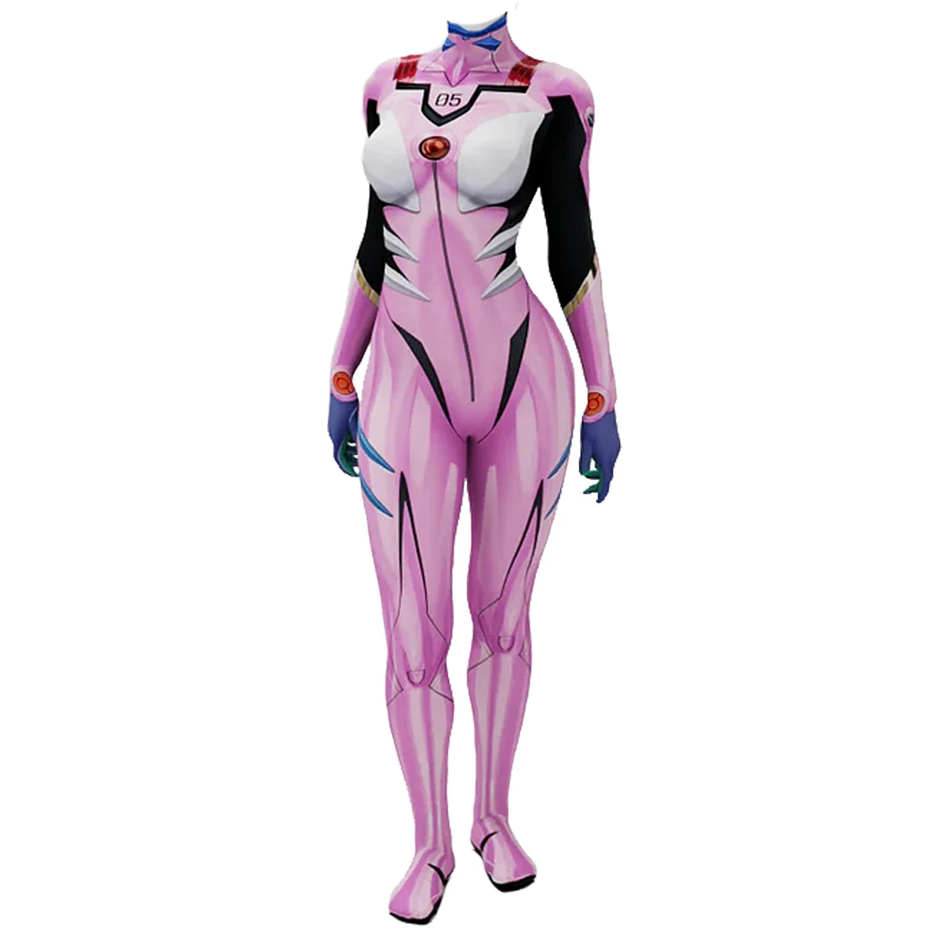 アニメEVA 05 マキナミ コスプレ衣装 スーパーヒーロー - Anime Cosplay Girls のレビューと価格