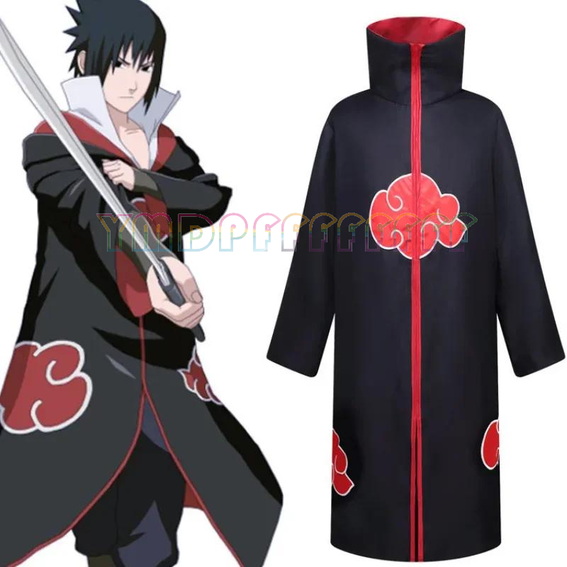 アニメゲーム第4世代の変装マント、火影コスプレ衣装、赤雲、ち - Anime Cosplay For Black Guys のレビューと価格