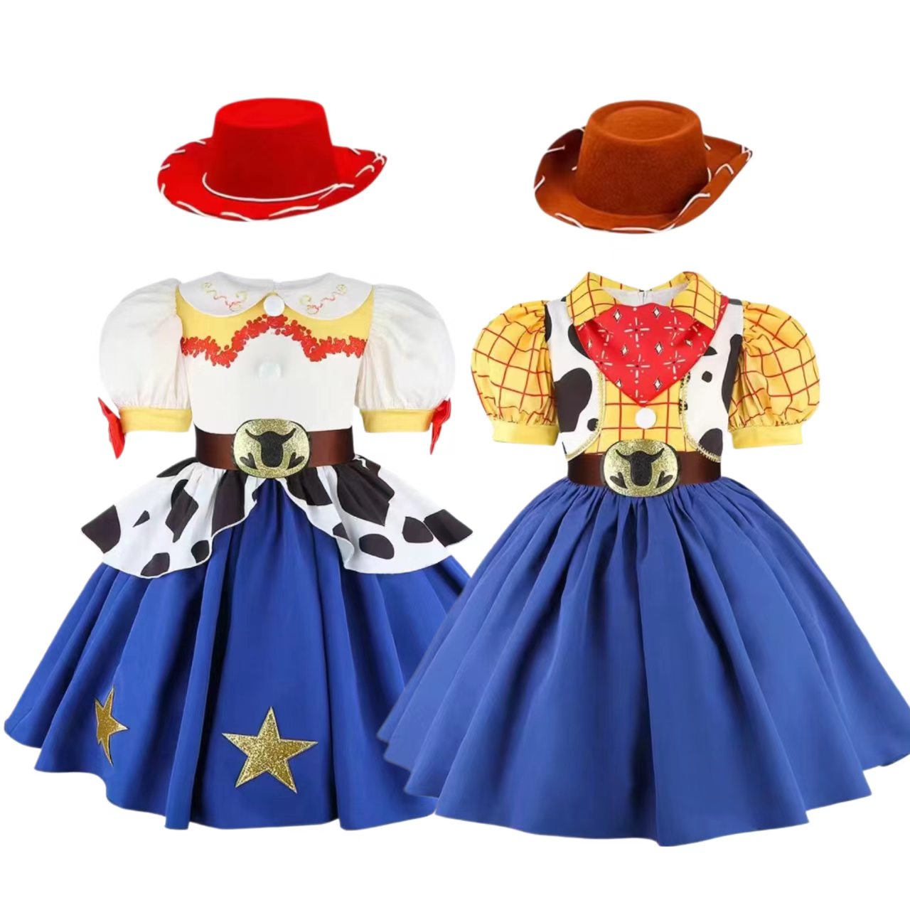 2026 新しい女の子カウスポットドレス子供のハロウィンおも - Anime Cosplay Toddler のレビューと価格