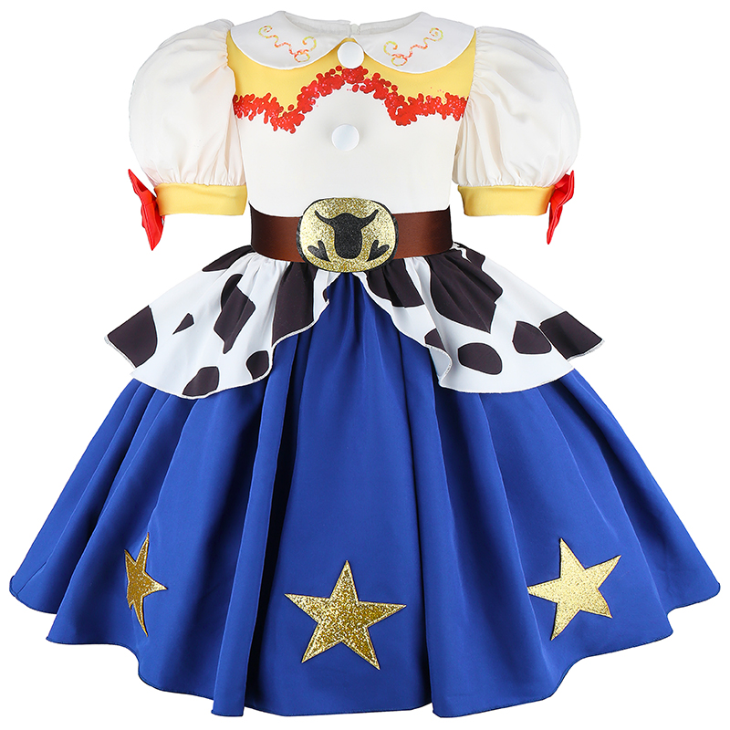 2026 新しい女の子カウスポットドレス子供のハロウィンおも - Anime Cosplay Toddler のレビューと価格