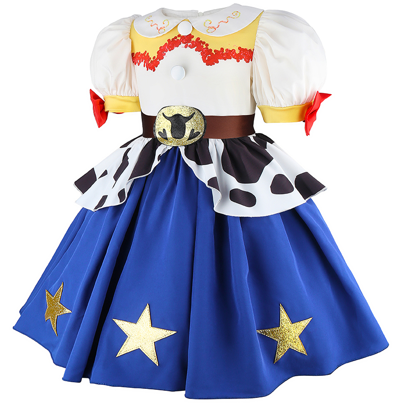 2026 新しい女の子カウスポットドレス子供のハロウィンおも - Anime Cosplay Toddler のレビューと価格
