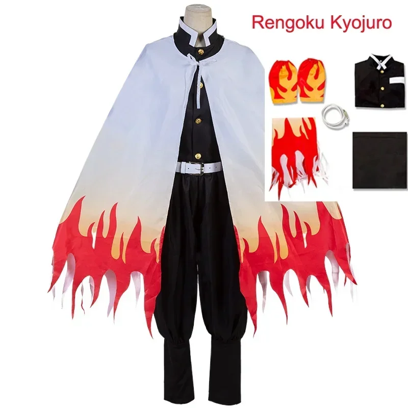 アニメ煉獄杏寿郎コスプレ衣装列車無限の刃ローブスーツ大人子供 - Anime Cosplay Shop のレビューと価格