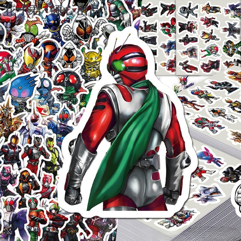 103 個仮面ライダーインス美的かわいい漫画ステッカー防水  - Anime Cosplay Diy のレビューと価格