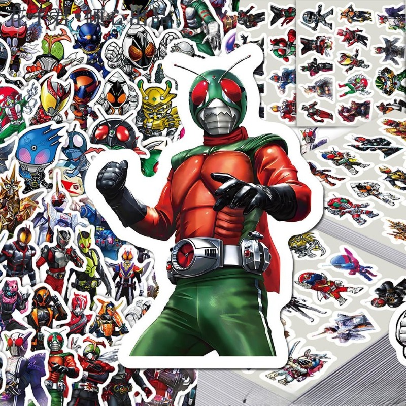103 個仮面ライダーインス美的かわいい漫画ステッカー防水  - Anime Cosplay Diy のレビューと価格